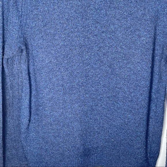 Rag & Bone Women’s V Neck Wool Blend Sweater Small Blue - Picture 6 of 8